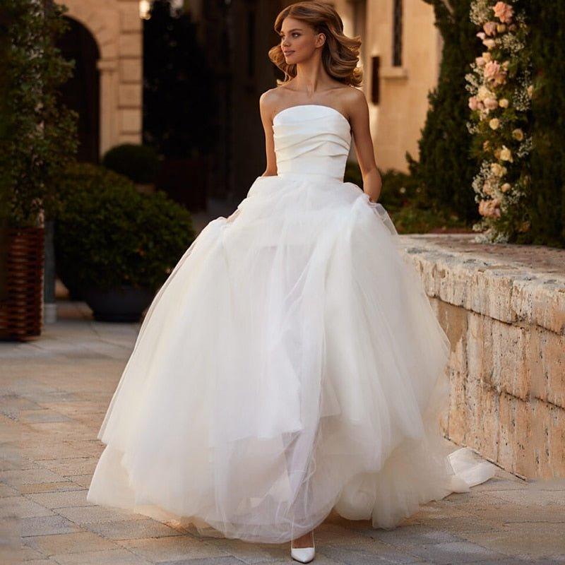 Princess Beach Wedding Dresses