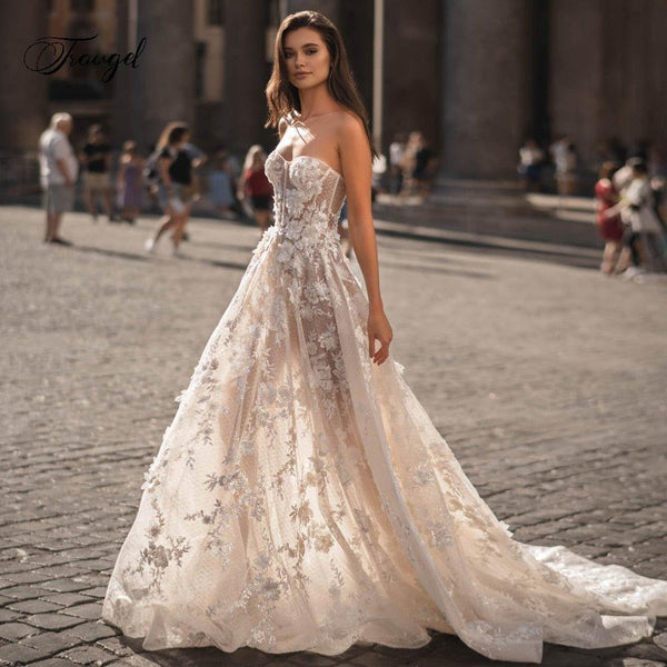 BEACH BRIDAL GOWNS FOR VALENTINES
