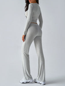 Long Sleeve Top and Pants Set