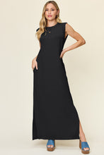 Load image into Gallery viewer, Pink Maxi Dress | Full Size Mock Neck Dress
