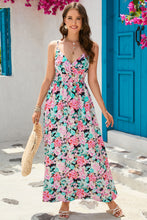 Load image into Gallery viewer, Maxi Dress | Floral Spaghetti Strap Dress
