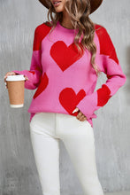 Load image into Gallery viewer, Angel Wings Big Hearts Sweater
