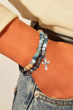 Load image into Gallery viewer, Beading Bracelet | Multi-Color Double-Layered Cross
