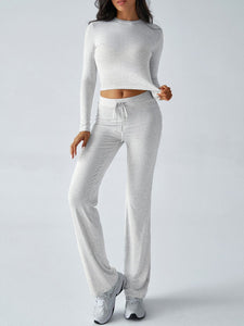 Long Sleeve Top and Pants Set