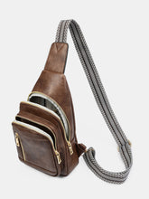 Load image into Gallery viewer, PU Leather Adjustable Crossbody Bag
