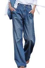 Load image into Gallery viewer, Blue Slouchy Wide Leg Jeans | Bottoms/Jeans
