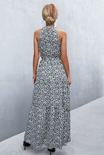 Load image into Gallery viewer, Grecian Casual Maxi Dress | Tie Waist Sleeveless
