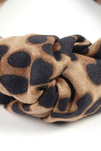 Headband | Leopard Bow Knotted Headband