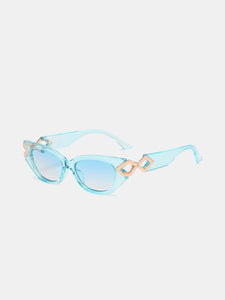 UV Safe Frame Cat-Eye Sunglasses