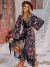 Load image into Gallery viewer, Bohemian Fringe Open Front Cardigan
