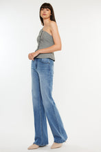 Load image into Gallery viewer, Kancan Ultra High Rise Cat&#39;s Whiskers Jeans | Blue Jeans
