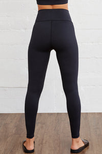 Black Arched Waist Seamless Active Leggings | Activewear/Yoga Pants