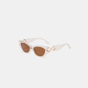 UV Safe Frame Cat-Eye Sunglasses