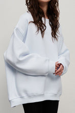 Load image into Gallery viewer, Oversize Round Neck Sweatshirt | Dropped Shoulder
