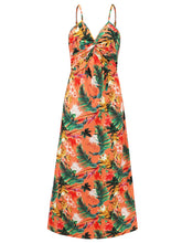 Load image into Gallery viewer, Womens Cami Dress | Twisted Printed V-Neck Cami Dress | maxi dress
