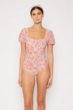 Load image into Gallery viewer, Marina West Swim Floral Puff Sleeve One-Piece
