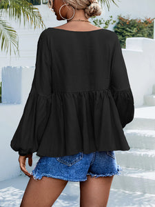 Puff Sleeve Top | Babydoll Blouse