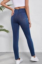 Load image into Gallery viewer, High Waist Skinny Jeans with Pockets
