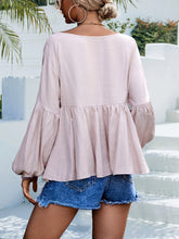 Load image into Gallery viewer, Puff Sleeve Top | Babydoll Blouse
