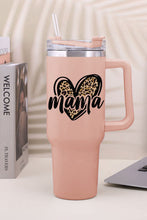 Load image into Gallery viewer, Pink mama Leopard Heart Shape Stainless Steel Insulate Cup 40oz | Accessories/Tumblers
