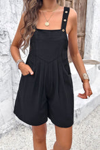 Load image into Gallery viewer, Summer Overalls | Square Neck Wide Strap Overalls
