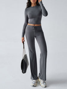 Long Sleeve Top and Pants Set