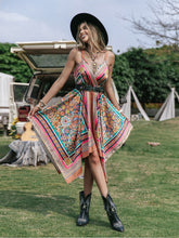 Load image into Gallery viewer, Bohemian Cami Dress | Printed Handkerchief Dress
