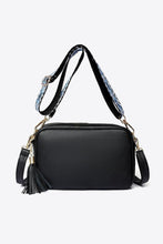 Load image into Gallery viewer, Leather Tassel Cross Body Satchel Bag
