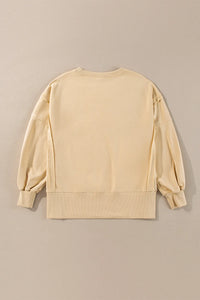 Exposed Seam Sweatshirt