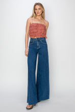 Load image into Gallery viewer, RISEN Palazzo Jeans | High Rise Palazzo Jeans
