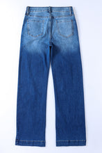 Load image into Gallery viewer, Blue High Rise Wide Leg Jeans | Bottoms/Jeans
