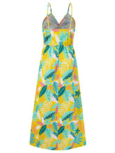 Load image into Gallery viewer, Womens Cami Dress | Twisted Printed V-Neck Cami Dress | maxi dress
