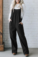 Load image into Gallery viewer, Wide Strap Overalls | Square Neck Pocketed Overalls
