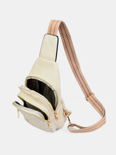 Load image into Gallery viewer, PU Leather Adjustable Crossbody Bag
