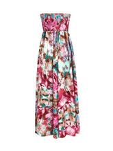 Load image into Gallery viewer, Maxi Dress | Smocked Printed Sleeveless Maxi Dress
