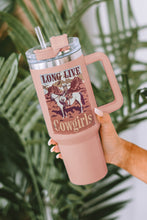 Load image into Gallery viewer, Double Insulated Cup | Pink Western Cowgirls Graphic Stainless
