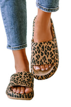 Load image into Gallery viewer, Leopard Print Thick Sole Slip On Slippers | Shoes &amp; Bags/Slippers
