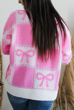 Load image into Gallery viewer, Ribbon Bow Print Sweater
