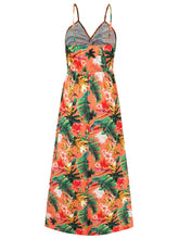 Load image into Gallery viewer, Womens Cami Dress | Twisted Printed V-Neck Cami Dress | maxi dress
