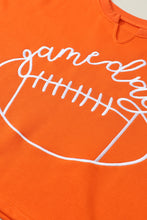 Load image into Gallery viewer, Orange Sweatshirt | Game Day Lettering
