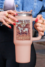 Load image into Gallery viewer, Double Insulated Cup | Pink Western Cowgirls Graphic Stainless
