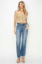 Load image into Gallery viewer, Bootcut Jeans | RISEN Mid-Rise Frayed Hem
