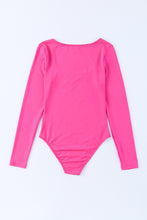 Load image into Gallery viewer, Rose Long Sleeve Square Neck Bodysuit | Tops/Bodysuits
