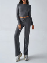 Load image into Gallery viewer, Long Sleeve Top and Pants Set
