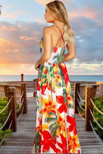 Load image into Gallery viewer, Cami Dress | Crisscross Printed Surplice Dress
