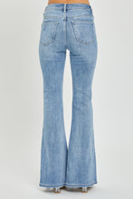 Load image into Gallery viewer, RISEN High Rise Frayed Hem Flare Jeans
