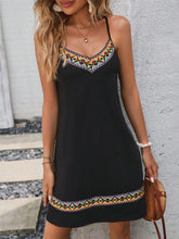 Load image into Gallery viewer, Mini Dress | V-Neck Spaghetti Strap Cami Dress
