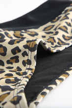 Load image into Gallery viewer, Leopard Print Criss Cross Back Bikini Set | Swimwear/Bikinis
