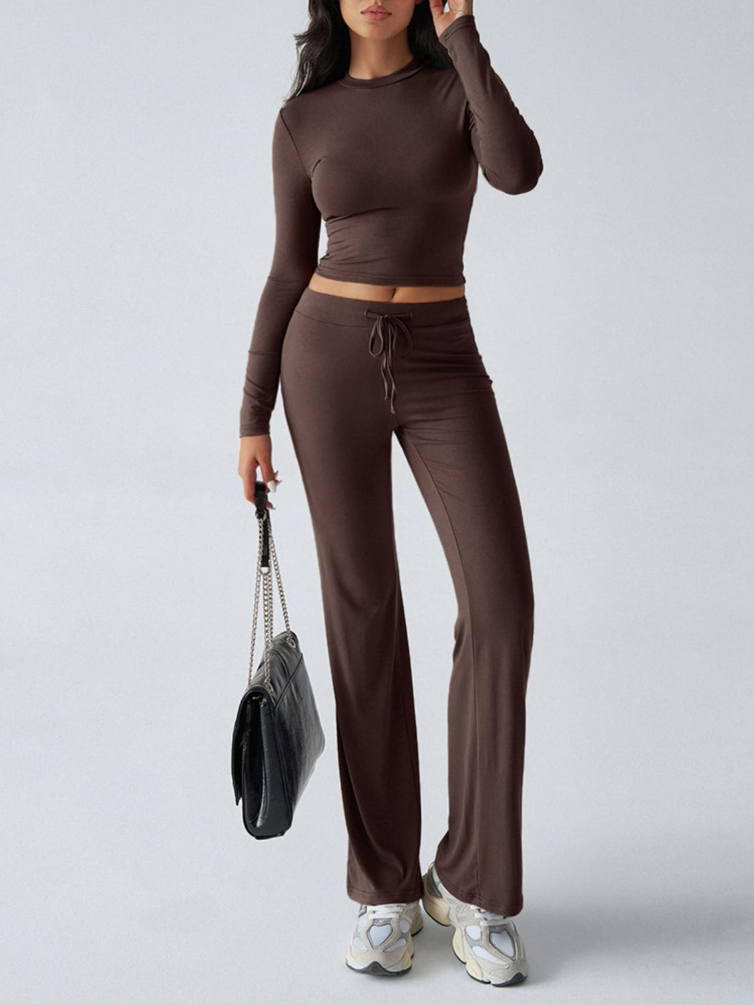 Long Sleeve Top and Pants Set