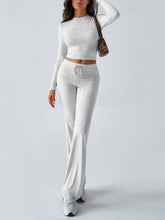 Load image into Gallery viewer, Long Sleeve Top and Pants Set
